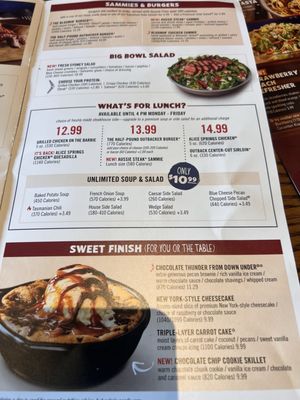 Menu photo 2 Outback Steakhouse Concord, NC Menu photo 2 Outback Steakhouse Concord, NC
