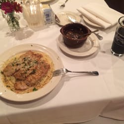 Portofino Grill - The French onion soup was incredible; I may have leaked a few tears of pure joy into it as memories of my childhood resurfaced.