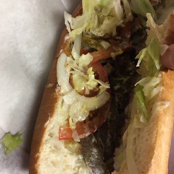 Blue Star Cafe - Inside the beef sandwich - Halal Near Me - Milwaukee, Wisconsin