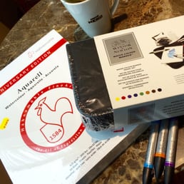 My art supplies just purchased in Bradbury Art :-)