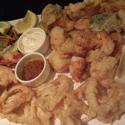 Mixed tempura platter