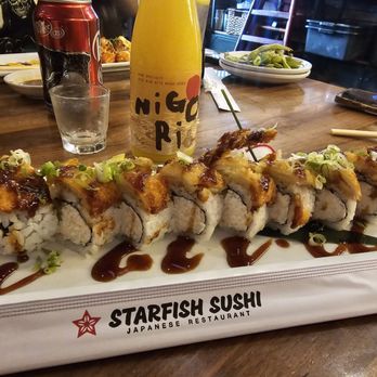 Starfish Sushi - R4 Salmon Epic Roll - Sushi Bars Near Me - Downey, California