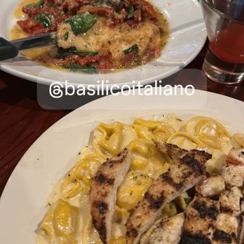 Basilico Italiano - Tuscan Chicken & Tortellini with Chicken - Italian Near Me - Concord, North Carolina Basilico Italiano - Tuscan Chicken & Tortellini with Chicken - Italian Near Me - Concord, North Carolina