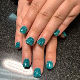 Turquoise nails for Rodeo! Turquoise nails for Rodeo!