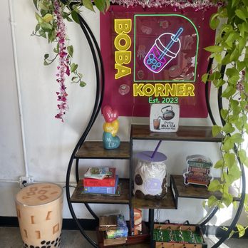 Boba Korner - This Boba Korner has a selection of games to choose from if you're feeling like you want to be entertained while having drinks. - Bubble Tea Near Me - Fontana, California Boba Korner - This Boba Korner has a selection of games to choose from if you're feeling like you want to be entertained while having drinks. - Bubble Tea Near Me - Fontana, California