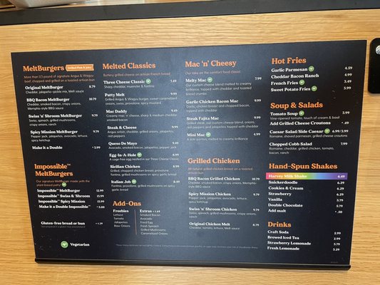 Menu photo 5 The Melt Folsom, CA