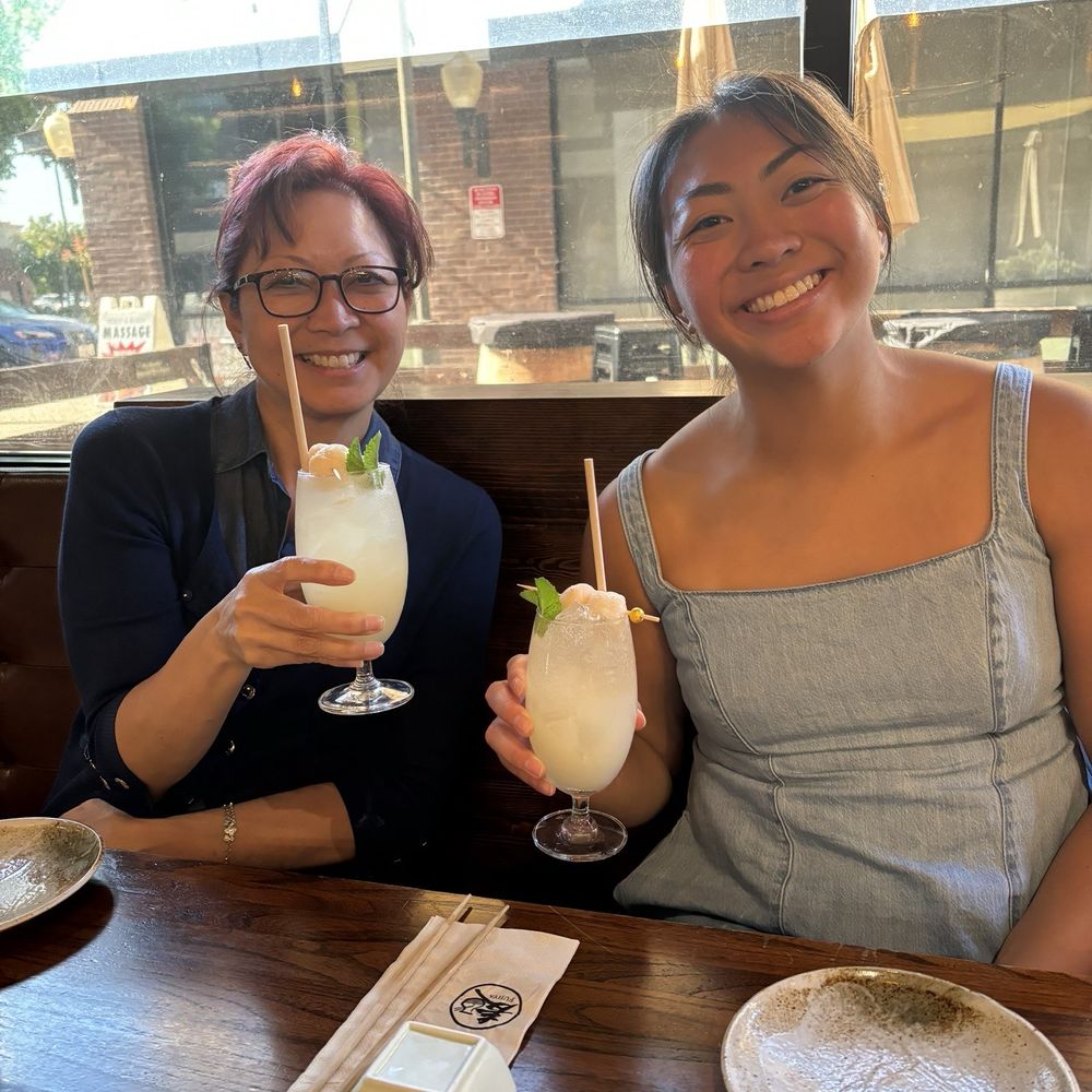 Fujiya - My girls with Lychee Mojito, it's a standing order when we're here! - Japanese Near Me - Elk Grove, California