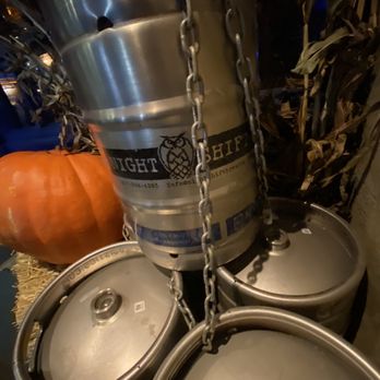 Stout NYC - three kegs and a pumpkin - Sports Bars Near Me - New York, New York Stout NYC - three kegs and a pumpkin - Sports Bars Near Me - New York, New York