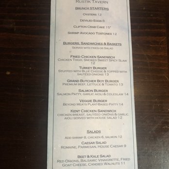 Rustik Tavern - Menu - American Near Me - Brooklyn, New York Rustik Tavern - Menu - American Near Me - Brooklyn, New York