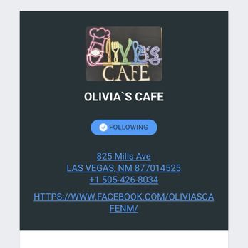 Olivia's Cafe - Correct address. - Mexican Near Me - Las Vegas, New Mexico