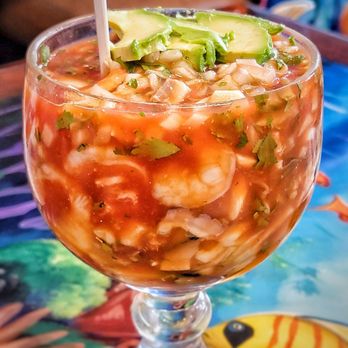 Coctel El Primo - "Vuelve a la Vida" Cocktail - Shrimp, octopus, oysters, crab, and a bunch of other seafoods. - Seafood Near Me - Ladson, South Carolina
