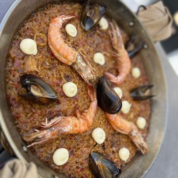 Suspiro - Seafood paella - Spanish Near Me - San Jose, California Suspiro - Seafood paella - Spanish Near Me - San Jose, California