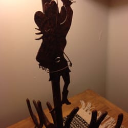 Spur Cross Inn Bed and Breakfast - Lamp in Sagebrush. Nice touch!