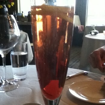 La Toque - Sparkling wine cocktail,very good taste - French Near Me - Napa, California