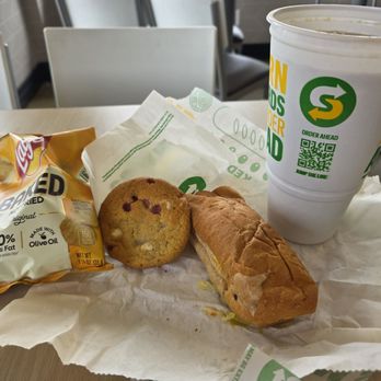 Subway - Raspberry Cheesecake cookie, turkey and ham 6 inch grinder, large soda, and chips Forte $18.23 OTD - Sandwiches Near Me - Everson, Washington Subway - Raspberry Cheesecake cookie, turkey and ham 6 inch grinder, large soda, and chips Forte $18.23 OTD - Sandwiches Near Me - Everson, Washington