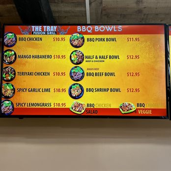 The Tray Fusion Grill - Menu - Asian Fusion Near Me - Westminster, California The Tray Fusion Grill - Menu - Asian Fusion Near Me - Westminster, California