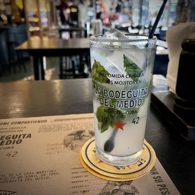 Photo of La Bodeguita del Medio - Playa del Carmen, ROO, MX. Mojito