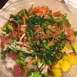 Build your own poke bowl Build your own poke bowl