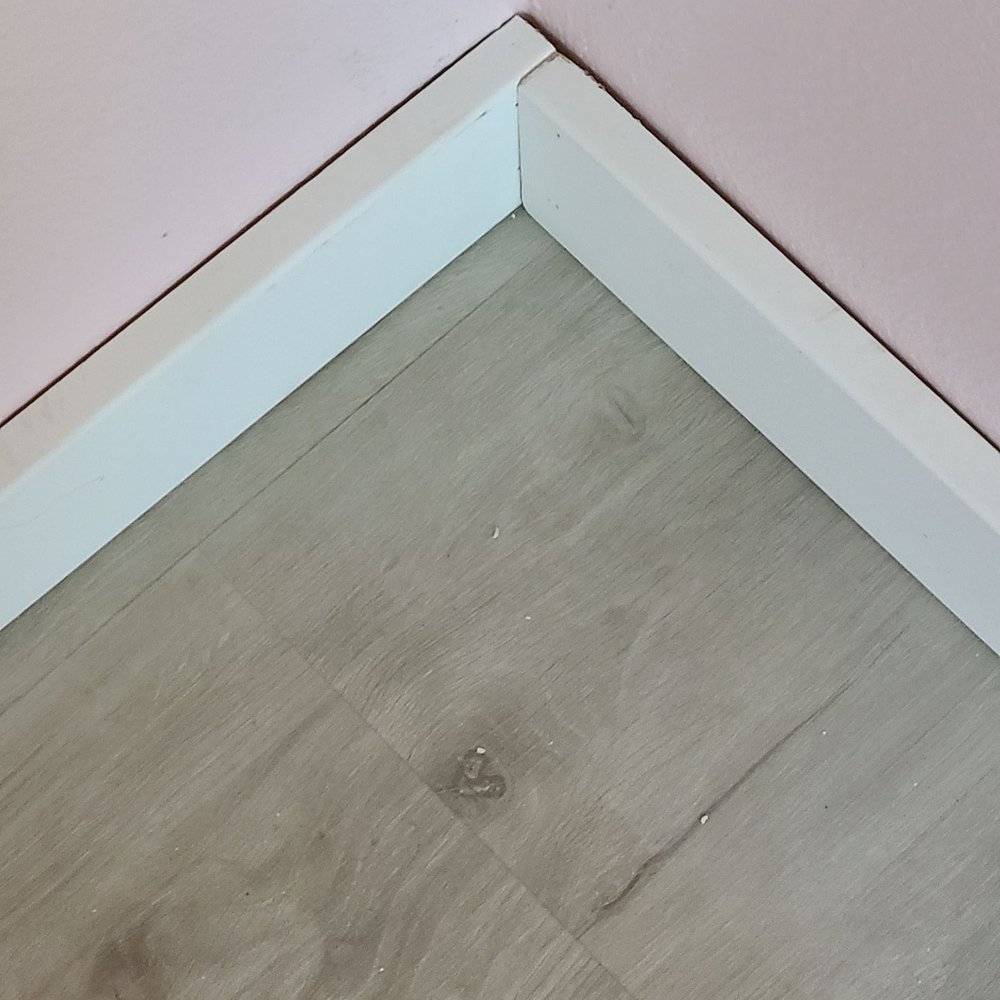 Discuss and rectify Baseboard with miter cut