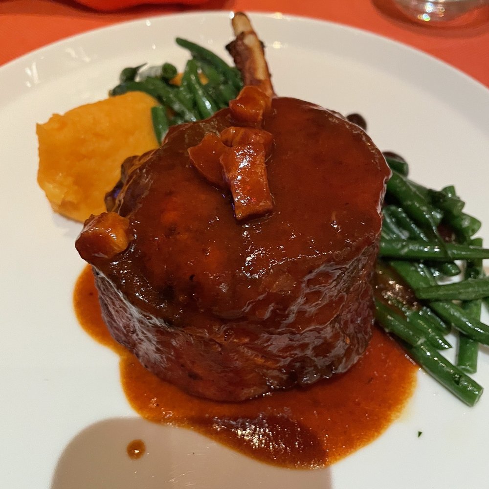 Sinatra - Special of the night, double cut pork chop - Italian Near Me - Las Vegas, Nevada Sinatra - Special of the night, double cut pork chop - Italian Near Me - Las Vegas, Nevada