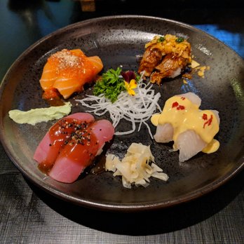 Nou Nikkei Cuisine - Desgustacao de Nigiris Nikkei - Japanese Near Me - Curitiba, Puerto Rico