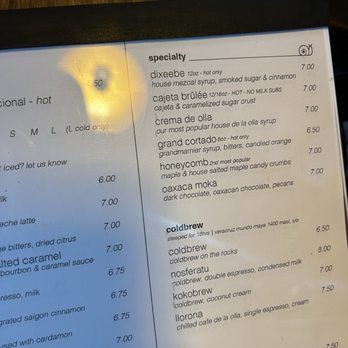 6 Grados Coffee - Menu 2 - Coffee & Tea Near Me - San Diego, California 6 Grados Coffee - Menu 2 - Coffee & Tea Near Me - San Diego, California