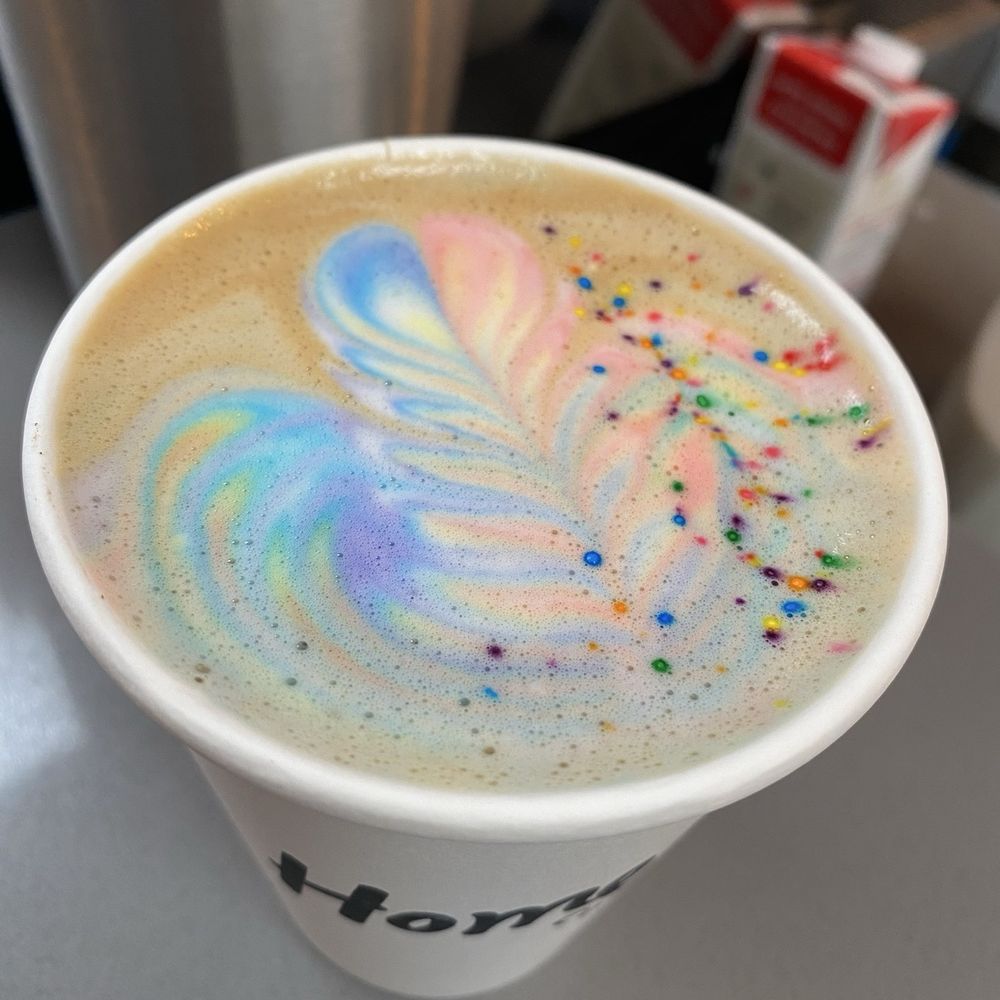 Birthday Cake Latte Birthday Cake Latte