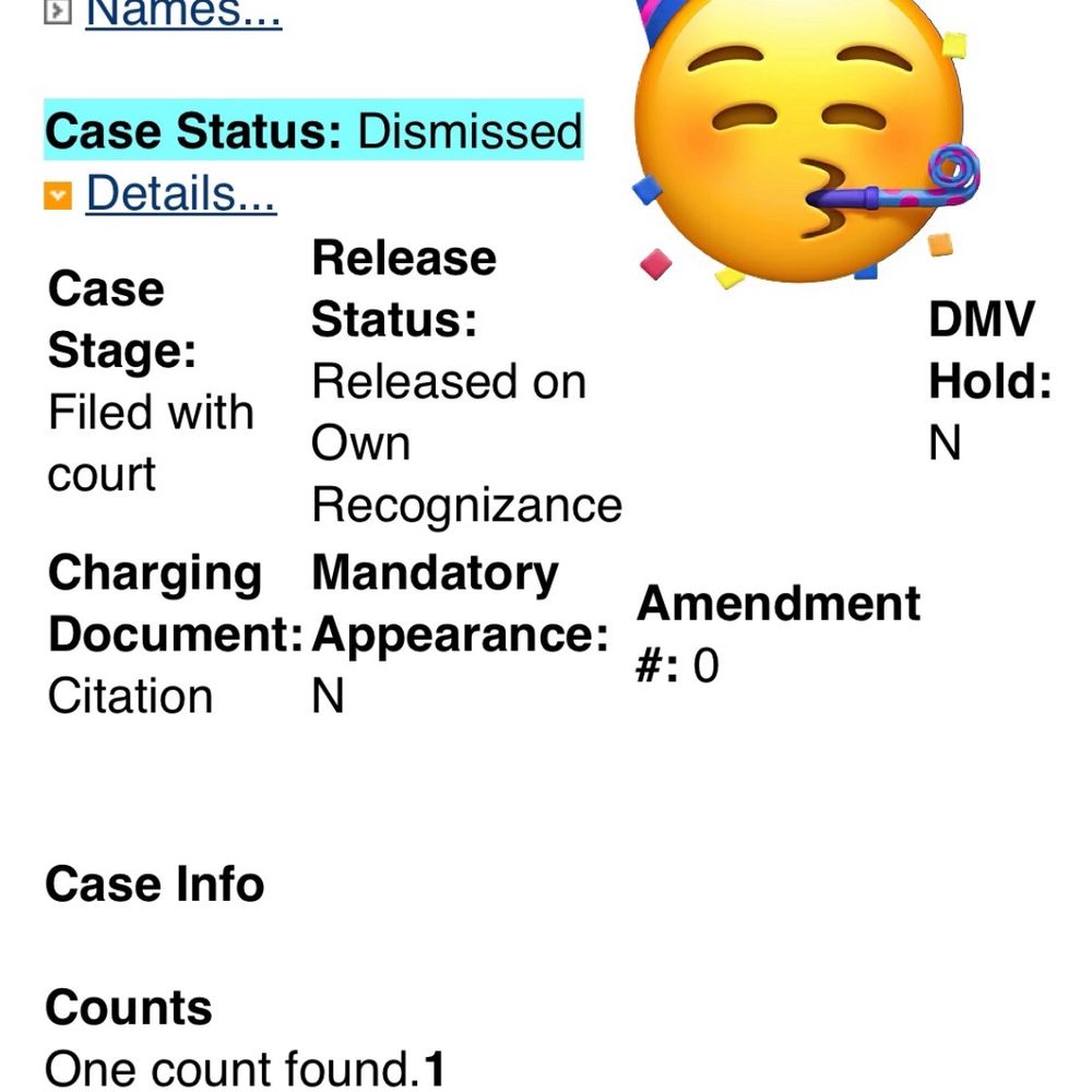 Dismissal