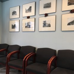 Larisa Litvinova, MD - Spacious waiting room with cool historical photographs of Brooklyn landmarks.