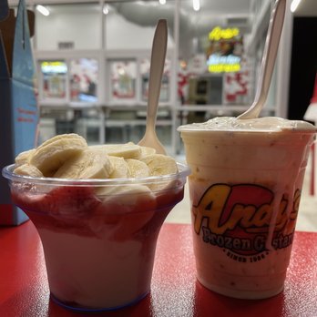 Andy's Frozen Custard - two cups of frozen custard - Ice Cream & Frozen Yogurt Near Me - Lafayette, Louisiana