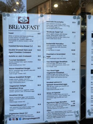 Menu photo 6 Two Good Eggs Cafe Surry Hills, NSW