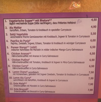 Menu photo 5 Madhu Königs Wusterhausen, BB