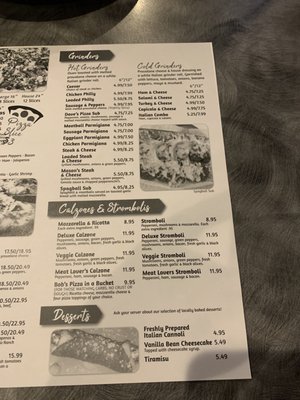 Menu photo 5 Papa Vito's Italian Restaurant Cocoa Beach, FL