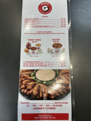 Menu photo 3 Guthrie's Chicken North Las Vegas, NV Menu photo 3 Guthrie's Chicken North Las Vegas, NV