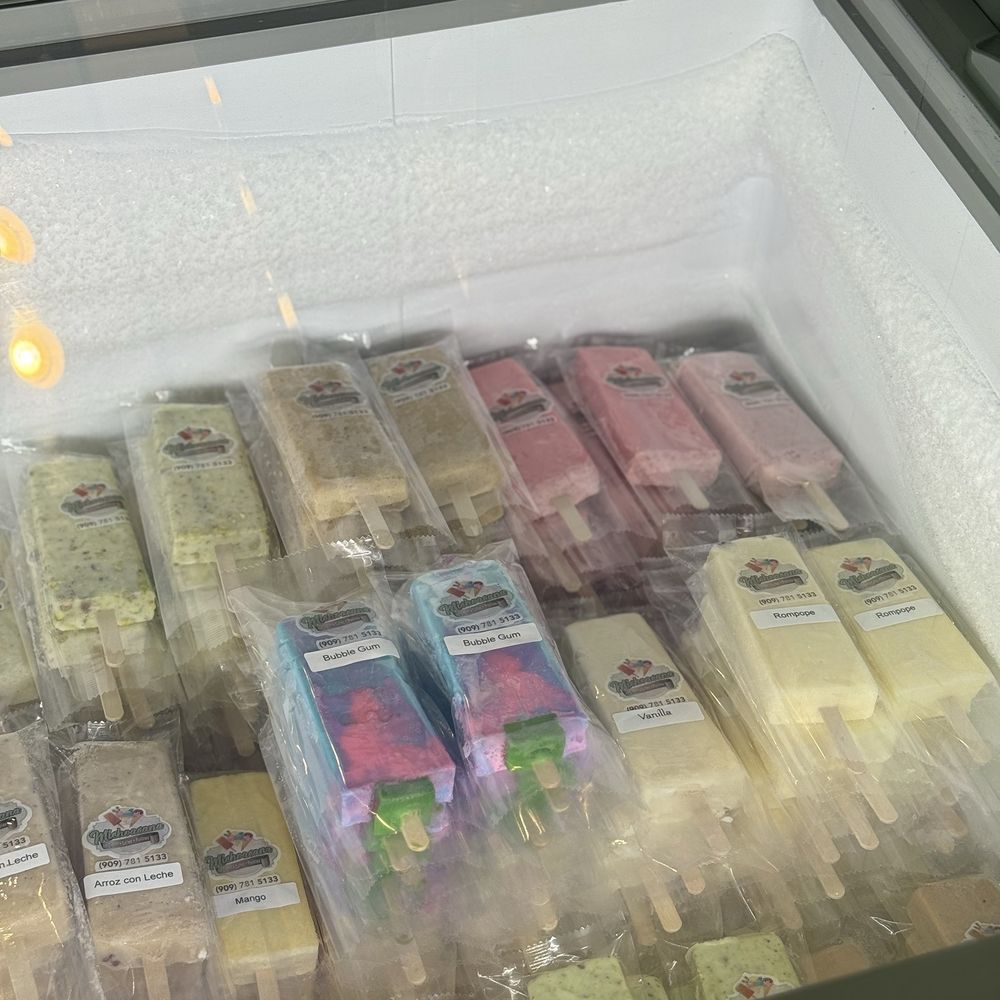 Michoacana - These frozen bars with gum at the bottom are fantastic - Ice Cream & Frozen Yogurt Near Me - Ontario, California Michoacana - These frozen bars with gum at the bottom are fantastic - Ice Cream & Frozen Yogurt Near Me - Ontario, California