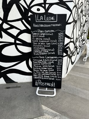 Menu photo 5 La Leche Puerto Vallarta, JAL