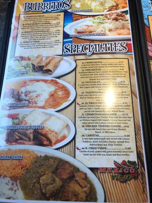 Menu photo 2 Mexico Viejo Yankton, SD Menu photo 2 Mexico Viejo Yankton, SD