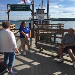 Canandaigua Lady At Steamboat Landing - Intro to the dinner cruise