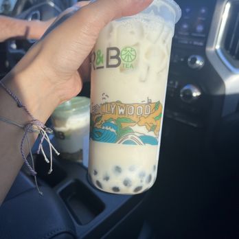 R&B Tea - My top pick: Jasmine green milk tea 30% sweet with honey boba - Coffee & Tea Near Me - Murrieta, California