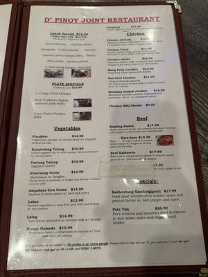 Menu photo 4 D'Pinoy Joint Las Vegas, NV Menu photo 4 D'Pinoy Joint Las Vegas, NV