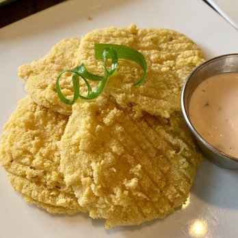 Verandah - Fried green tomatoes. - Seafood Near Me - Amelia Island, Florida Verandah - Fried green tomatoes. - Seafood Near Me - Amelia Island, Florida