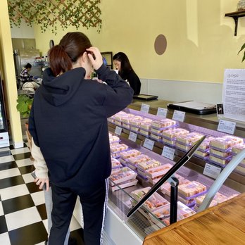 Choo Sando Omakase - Display case of goods (December 2022) - Sandwiches Near Me - Austin, Texas
