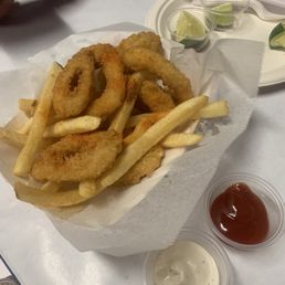 Fried calamari Fried calamari