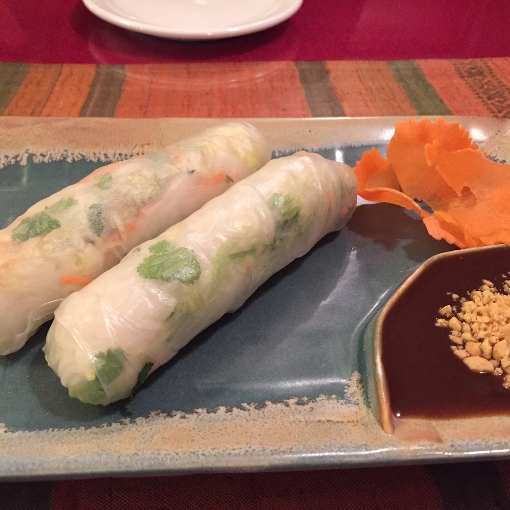 Chadar Thai Restaurant - Vegetable Spring Rolls. - Thai Near Me - Richmond, Virginia