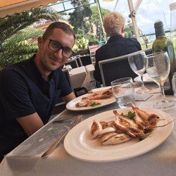 La Darsena - One of many plates of seafood.
