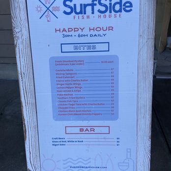 Surfside Fish House - Happy hour March 2026 - Seafood Near Me - San Diego, California Surfside Fish House - Happy hour March 2026 - Seafood Near Me - San Diego, California