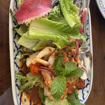 Siamese Kitchen - Calamari SaladCalamari - Thai Near Me - San Carlos, California Siamese Kitchen - Calamari SaladCalamari - Thai Near Me - San Carlos, California