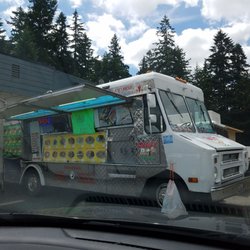 Crazy Tacos - Taco truck located inside the shell gas station's parking lot