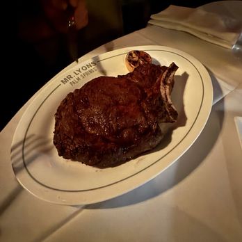 Mr. Lyons - Prime Bone-In Ribeye - Steakhouses Near Me - Palm Springs, California Mr. Lyons - Prime Bone-In Ribeye - Steakhouses Near Me - Palm Springs, California