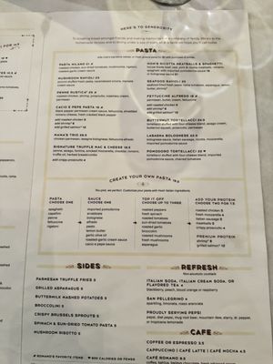 Menu photo 4 Romano's Macaroni Grill Milpitas, CA Menu photo 4 Romano's Macaroni Grill Milpitas, CA
